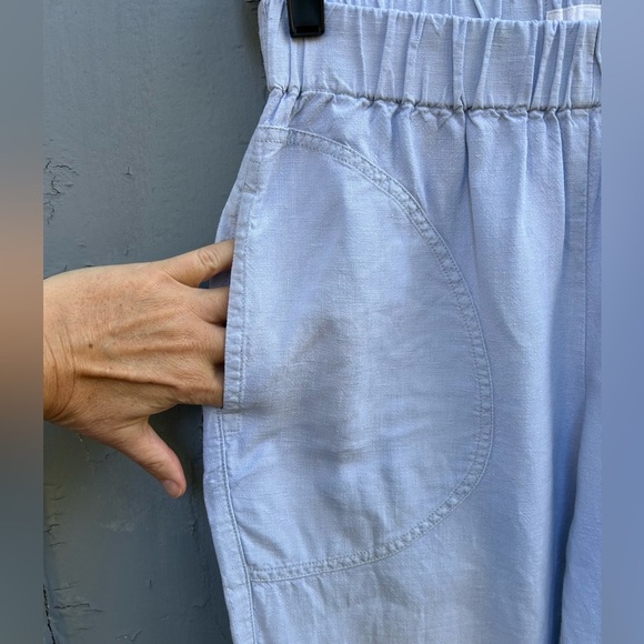 Not Perfect Linen blue Genova pants, size 6 - Picture 6 of 10
